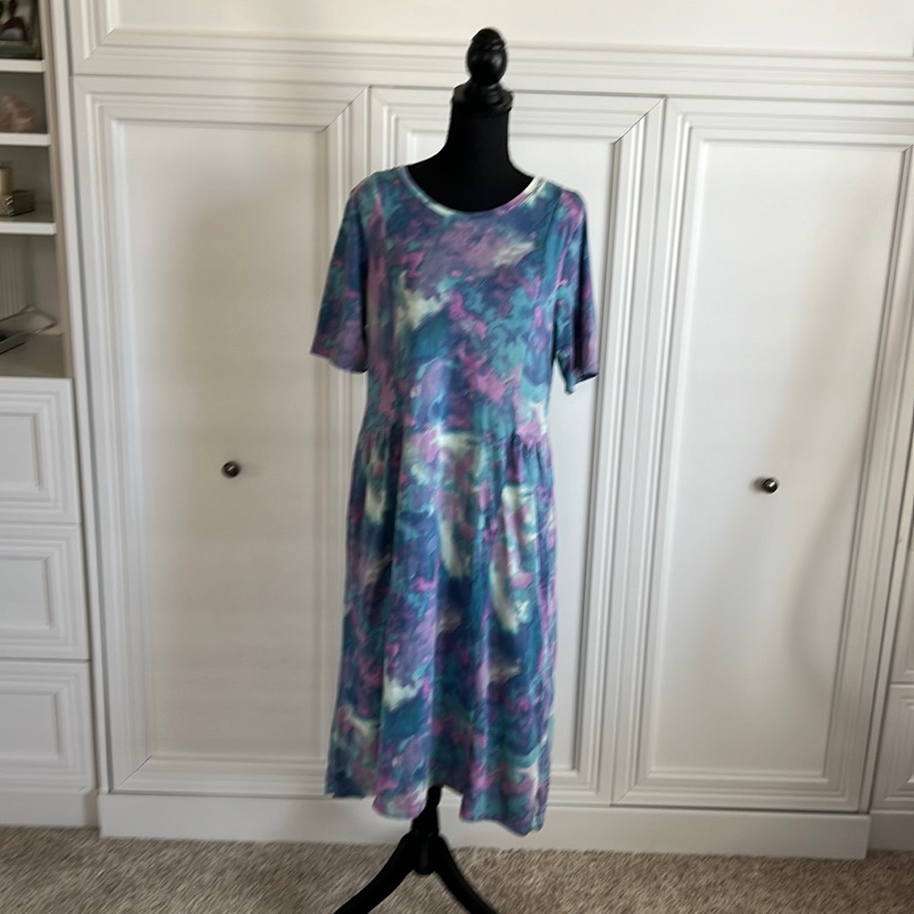 Logo by Lori Goldstein Tie Dye Dress